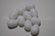 Dummy EGGS For FINCHES, x10 CAGE & AVIARY BIRDS