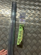 DIY REAR PVC WINDOW PLASTIC CONVERTIBLE REAR WINDOW HOOD VINYL GLUE REPAIR KIT