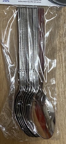 Stainless steel tea - steel, spoons