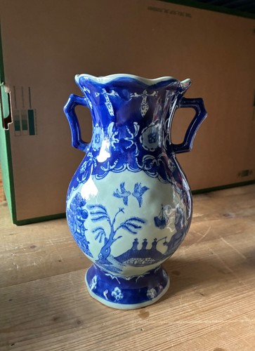 Antique chinese ceramic blue - chinese, &