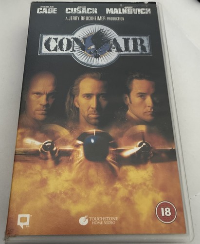Con air vhs nicolas cage - vhs, john