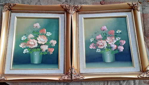 Vintage gold gilt framed - vintage,