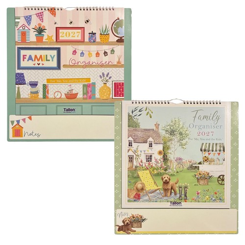 2027 family organiser - organiser, calendar