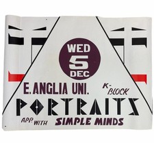 Simple Minds Poster 1979