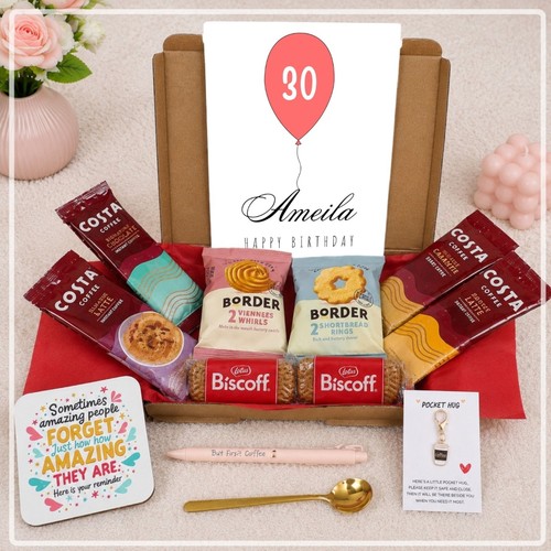 Birthday coffee gift - birthday, box