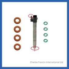 For Renault Trafic II Scenic II Megane II 2.0 DCI Injector Seals / Washers