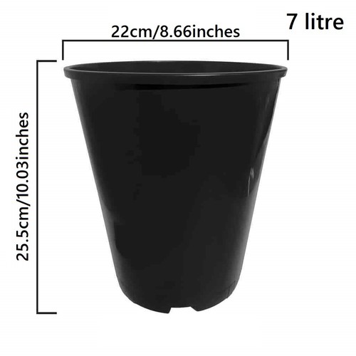 Deep rose pots - deep, litre