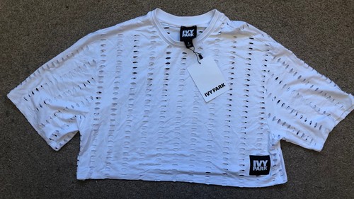 Ivy park white crop - park,