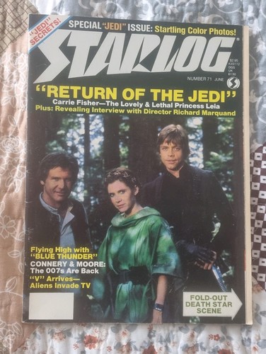 Starlog magazines vintage - magazines,