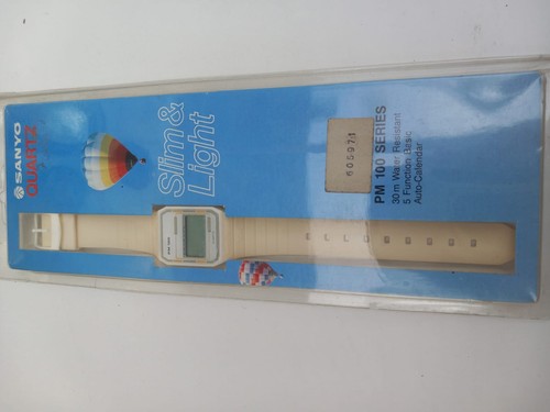 Sanyo vintage 1980s digital - sanyo,
