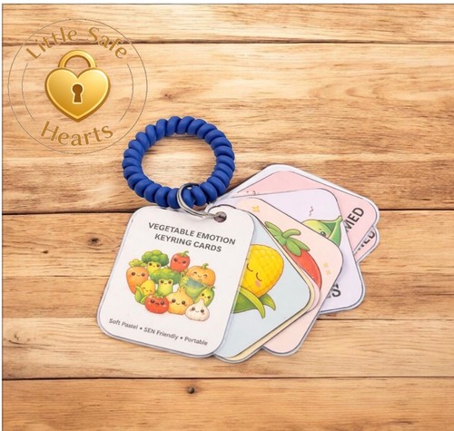 Vegetable emotion flash cards - vegetable,