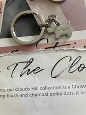 Radley Silver Tone Metal Dog