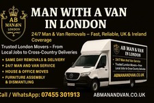 Man and Van London | Cheap & Reliable Removal Service | Same Day