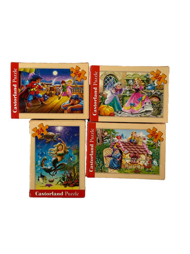 Castorland jigsaw puzzles 4x - puzzles,