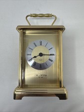 WM WIDDOP  Carriage Clock -