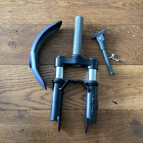 Front shock absorber with - front,