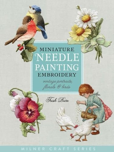 Miniature needle painting - needle,