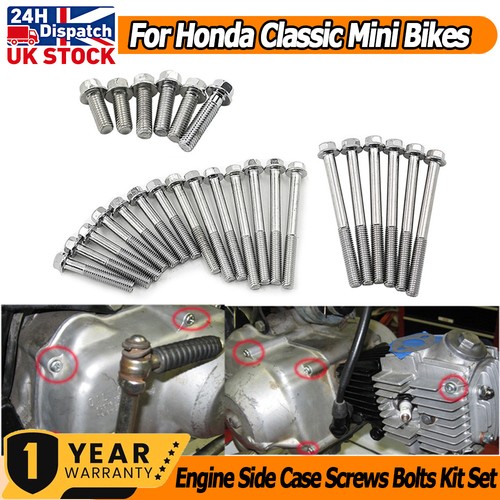Engine side case - case, screw