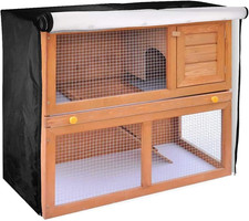 48 Inch Double Rabbit Hutch