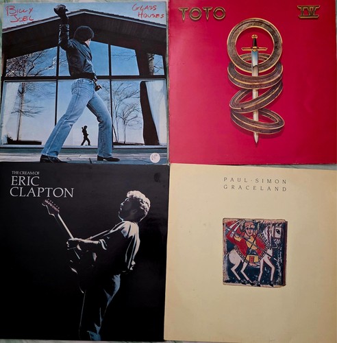 Rock albums joblot - albums, vinyl