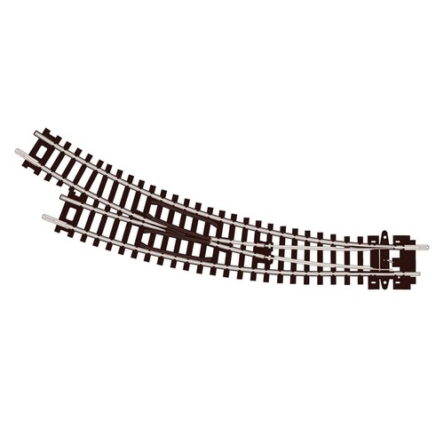 Peco h curved turnout - r/h,