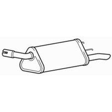 Quality Rear Exhaust Silencer