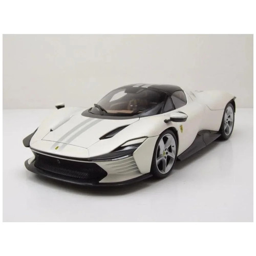 Ferrari daytona sp3 white - white, 1:18