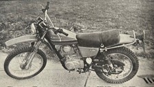 KAWASAKI KL 250 ORIGINAL 1978 REPORT + TECH SPEC + COMPETITION ADVERT (2 PAGES)