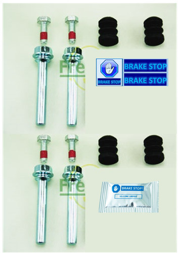Front brake caliper guide - 2x,