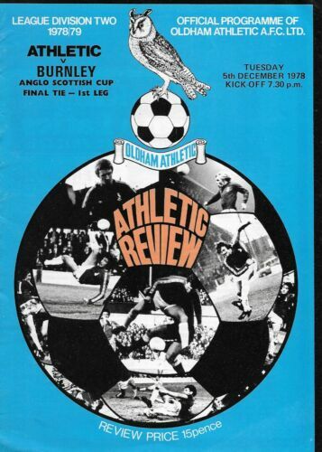 Oldham athletic burnley - v,