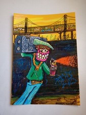 Sweet Toof Original Painting Street Art Graffiti
