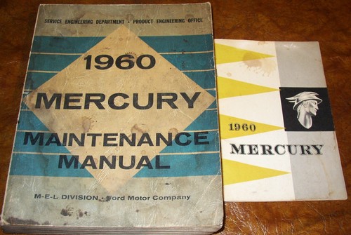 1960 mercury maintenance - 60, &