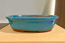 Blue / Green Glazed Speckled