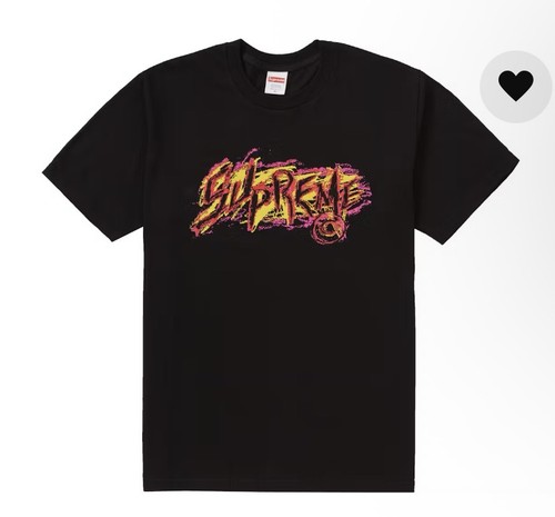 Supreme scratch tee black - scratch,