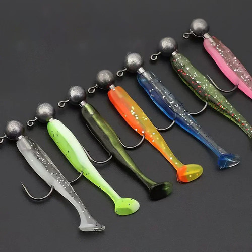 10pcs soft lure 5cm - 7cm, 10cm