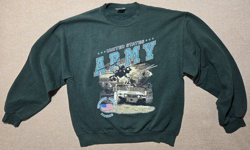 Vintage army sweatshirt - vintage,