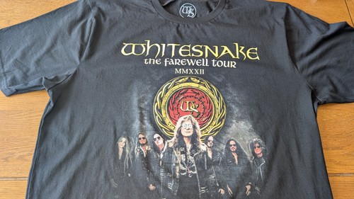 Whitesnake xxl shirt bran - whitesnake,