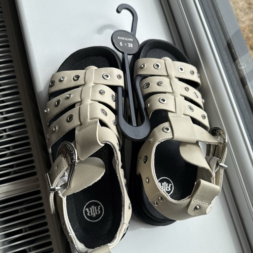 River island ecru studded - river,