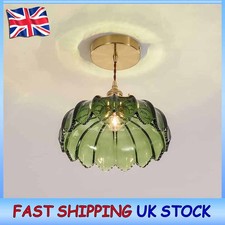 Vintage glass pendant - glass, light