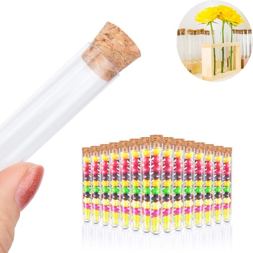20pcs test tubes - 20pcs, cork
