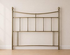 Antique Brass Effect Metal Bed