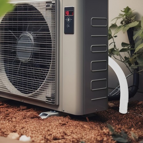 White pvc air conditioner - pvc,