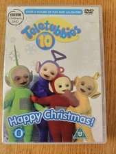 HAPPY CHRISTMAS TELETUBBIES DVD KIDS OVER 2 HOURS