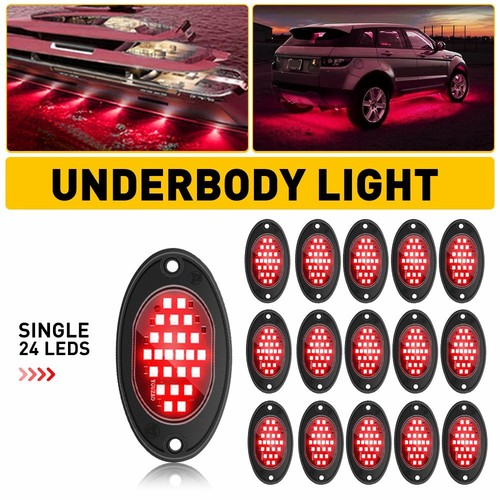 16pods car led rock light - led,