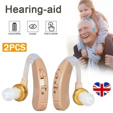 2PCS Digital Hearing Aid Aids