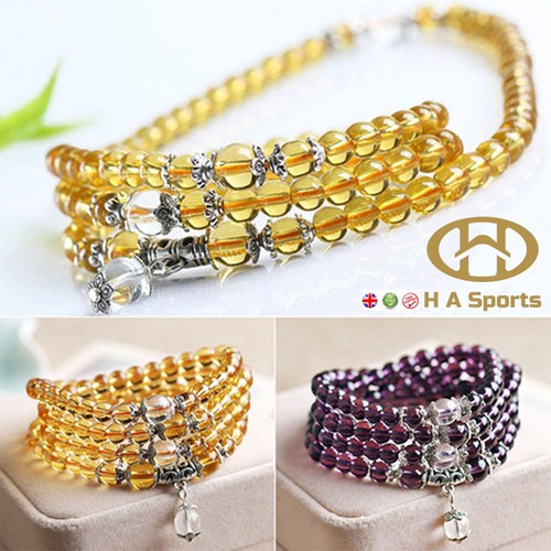 108 beads 6mm crystal - 108,