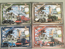 4 x male themed card toppers