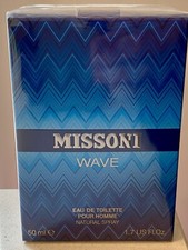 Missoni Wave Eau de Toilette EDT 50ml - Fragrance Aftershave Spray For Him Men’s