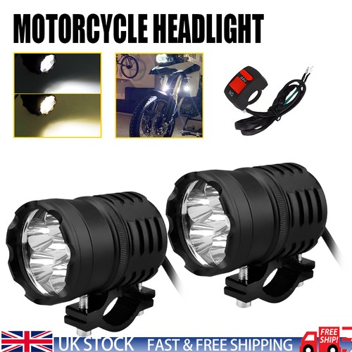 Motorcycle led headlight - 2x,