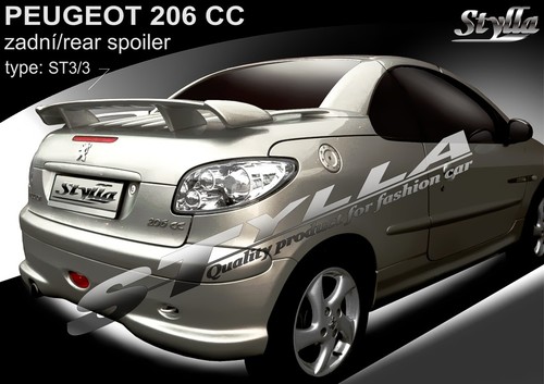 Spoiler rear boot trunk - rear,